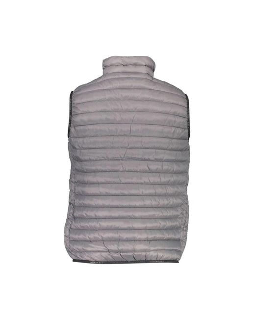 North Sails Gray Vests for men
