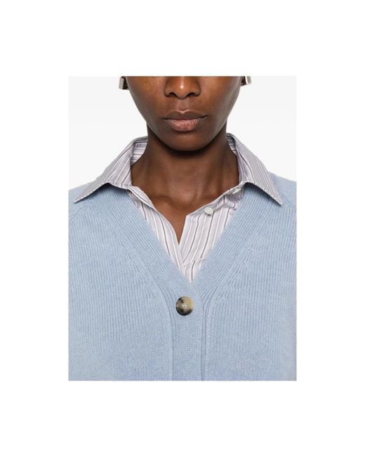 Aragona Blue Cashmere Knitwear