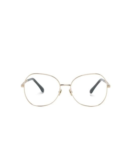 Chanel Optical Frame in het Metallic