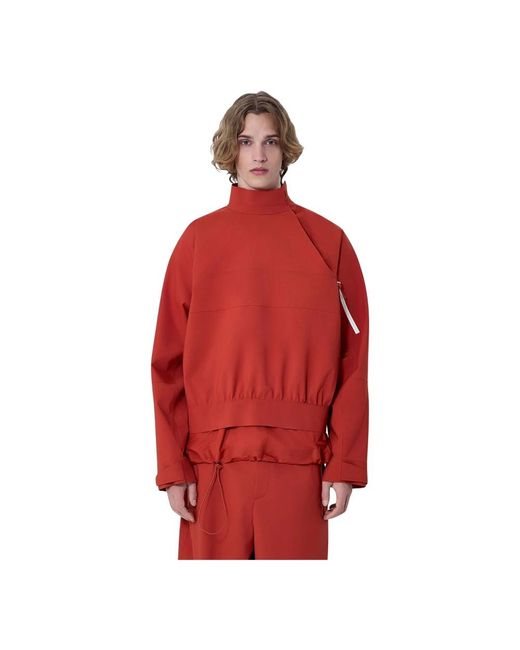 Light Jackets Lacoste pour homme en coloris Red