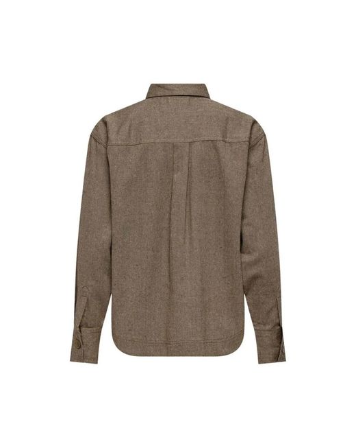 Jacqueline De Yong Light Jackets in het Gray