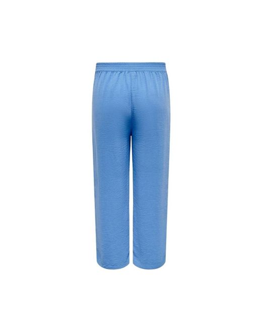 Only Carmakoma Blue Wide Trousers