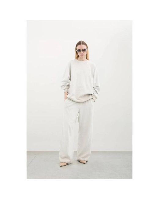 Halfboy White Sweatshirts