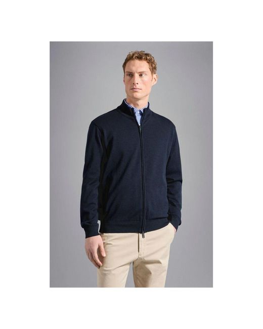 Cardigans di Paul & Shark in Blue da Uomo