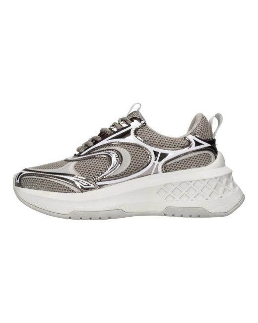 Emanuélle Vee White Arcade Sneakers