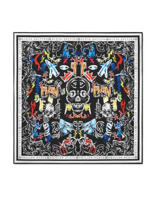 Philipp Plein Blue Scarves