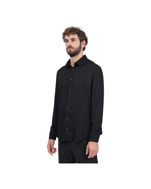 Patrizia Pepe Black Casual Shirts for men