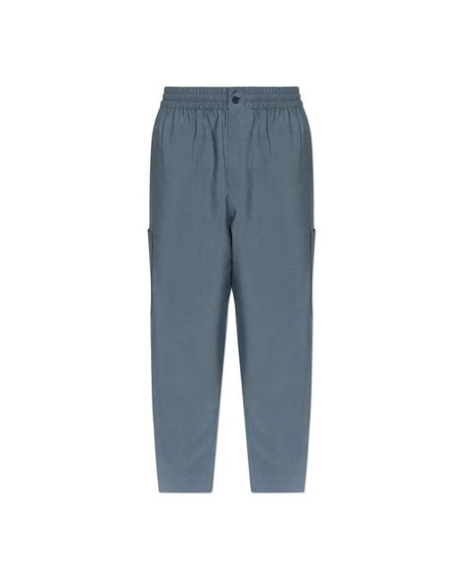 KENZO Blue Wide Trousers for men