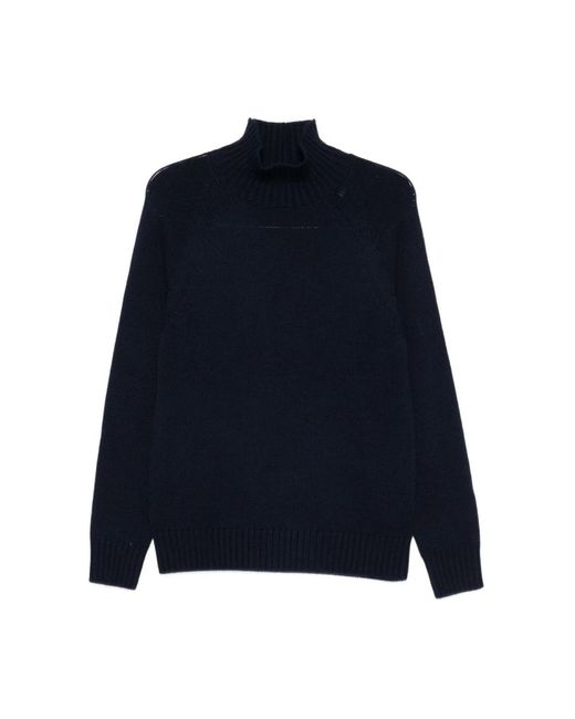 Turtlenecks Eleventy de hombre de color Blue