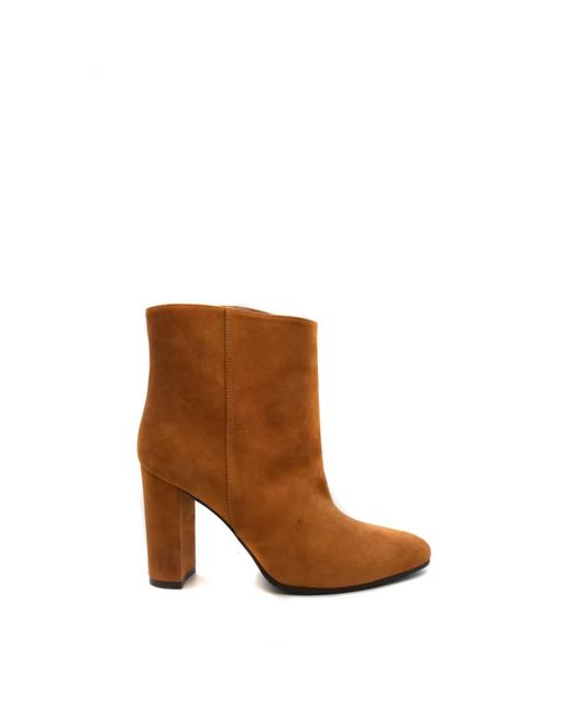 Via Roma 15 Brown Heeled Boots
