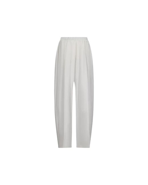 DARKPARK White Wide Trousers
