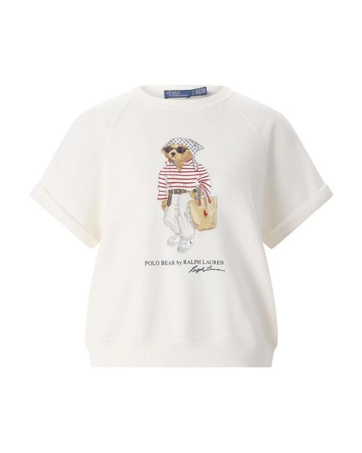 Polo Ralph Lauren White T-Shirts