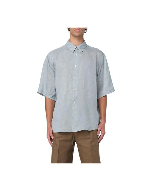 Short Sleeve Shirts di Our Legacy in Blue da Uomo
