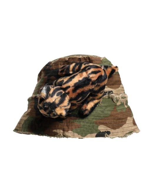 Hats di Dolce & Gabbana in Brown da Uomo