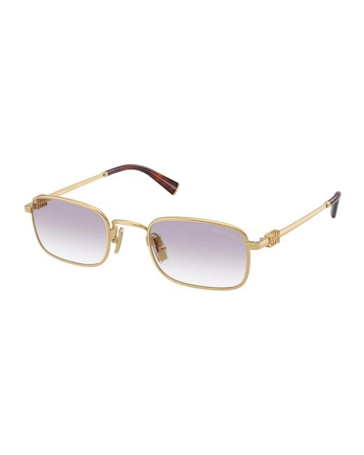 Miu Miu Metallic Sunglasses