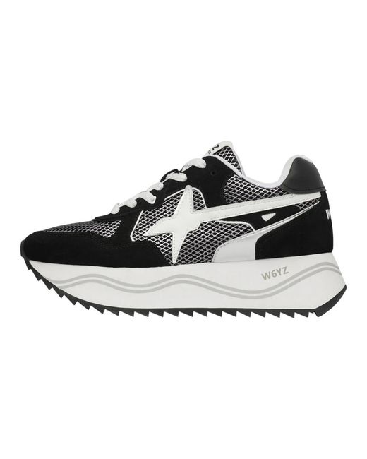 W6yz Black Deva W. Sneakers
