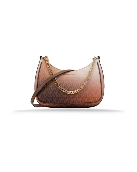 Michael Kors Brown Shoulder Bags