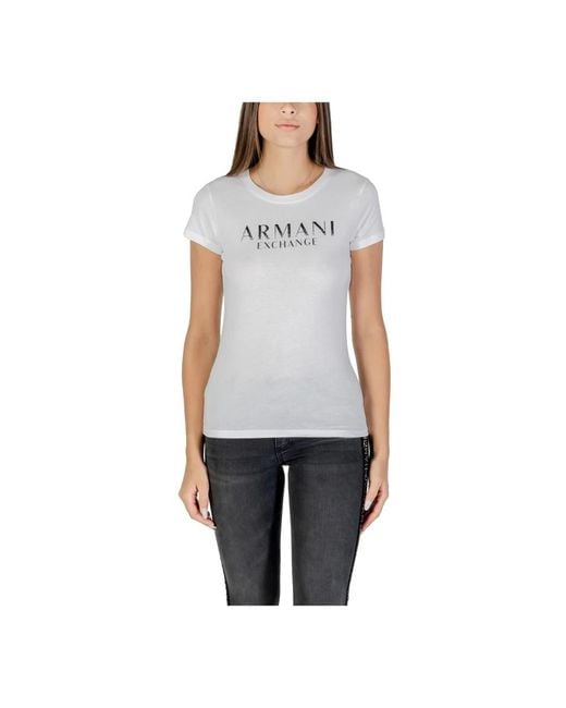 ARMANI EXCHANGE Blue T-Shirts