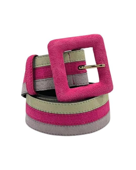 Belts di Borbonese in Pink