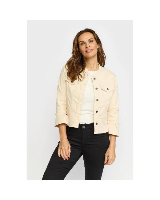 2-Biz Denim Jacket in het White