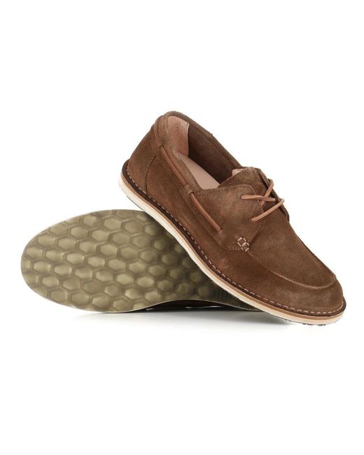 Astorflex Boot Mokassin Verbrannte Wildlederschuhe in Brown für Herren