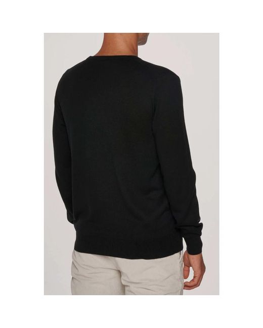 Knitwear > round-neck knitwear Kangra pour homme en coloris Black