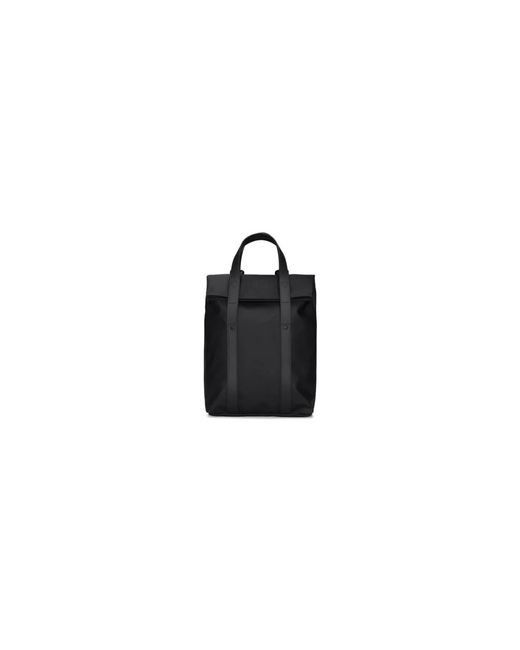 Rains Compact Convertible Backpack in Black für Herren