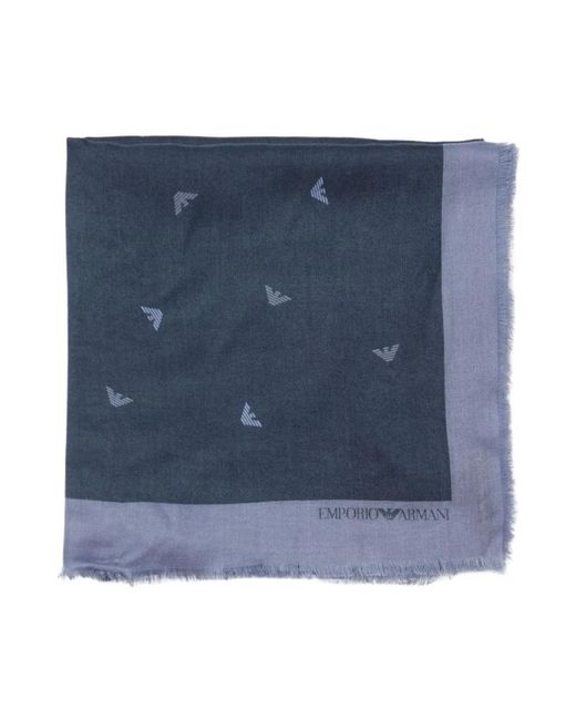 Scarves Emporio Armani de hombre de color Blue