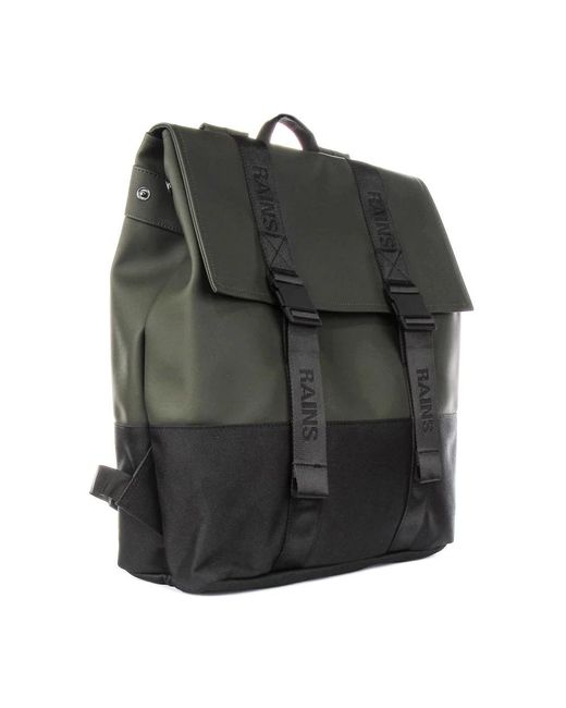 Rains Black Backpacks