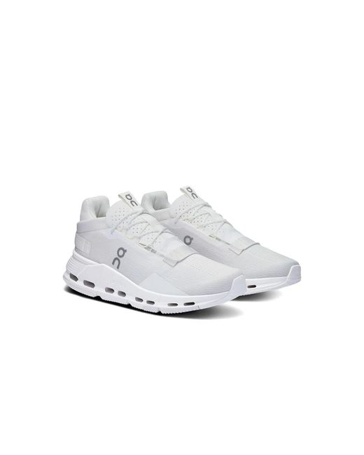 On Shoes White Running Schuhe