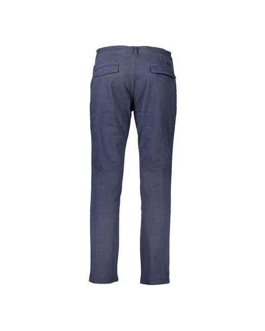 La Martina Blue Chinos for men