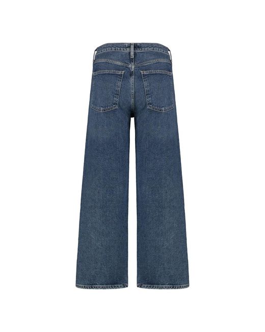 Agolde Blue Wide Jeans