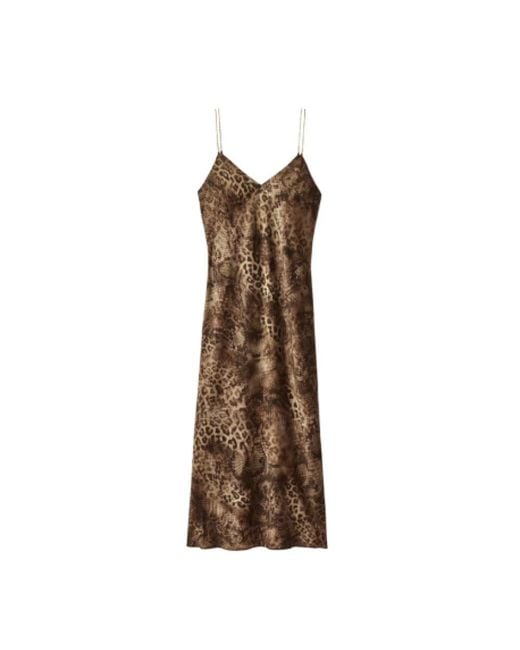 Ba&sh Brown Midi Dresses