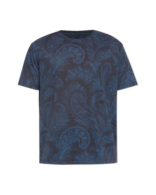 Etro Blue T-Shirts for men