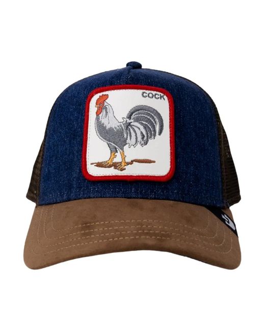 Goorin Bros Blue Animal Farm Trucker Cap Blau