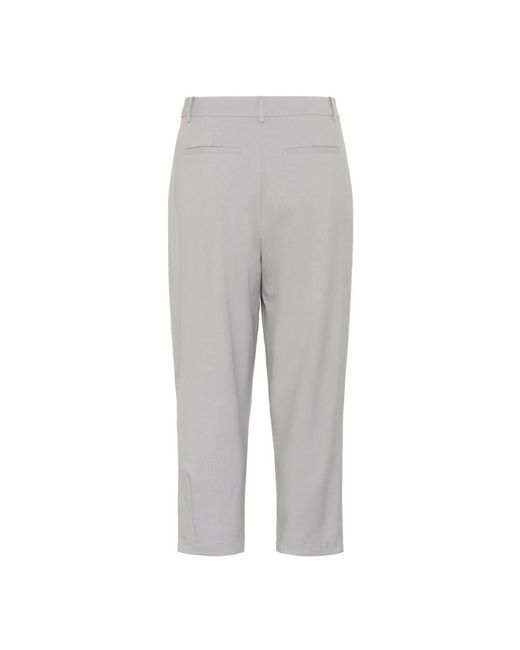 Kaffe Kamerle Pants Suiting Pants in het Gray
