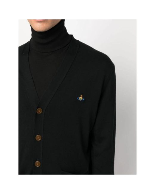Vivienne Westwood Schwarze strickjacke in Black für Herren