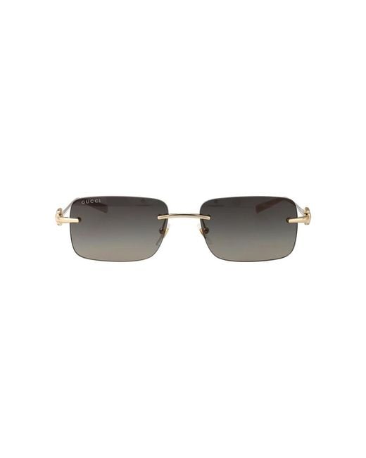 Gucci Brown Sunglasses for men