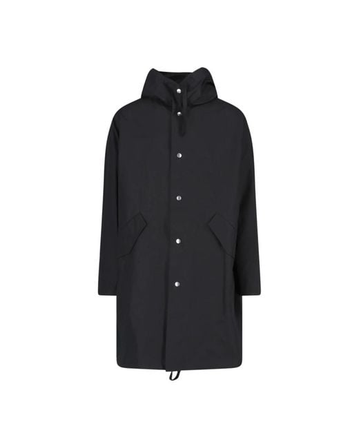 Rain Jackets Jil Sander de hombre de color Black
