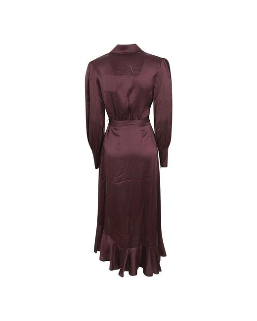 Zimmermann Brown Wrap Dresses