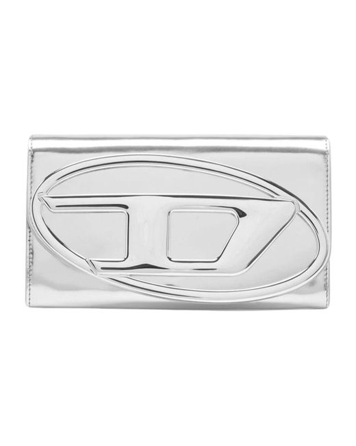 Cross Body Bags di DIESEL in Metallic