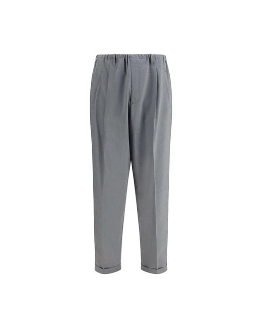 Slim-Fit Trousers di Magliano in Gray da Uomo