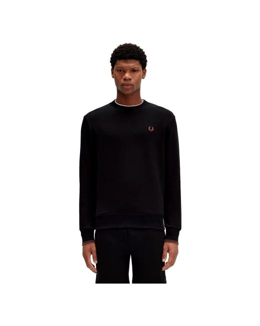 Fred Perry Black Sweatshirts for men