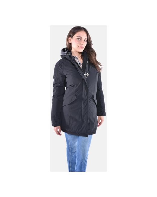 Woolrich Blue Winter Jackets