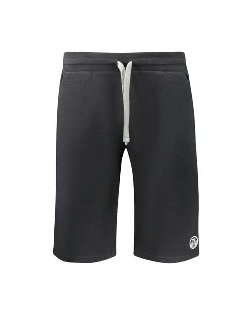 North Sails Gray Casual Shorts for men