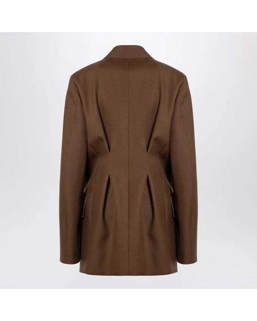 Jil Sander Brown Blazers