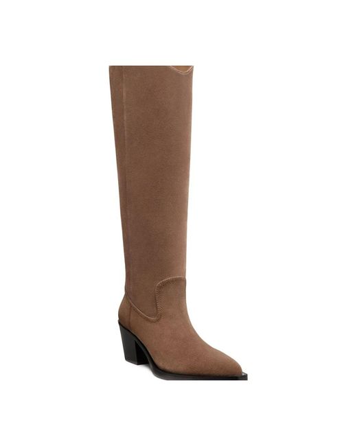 Stuart Weitzman Brown Tate Stiefel