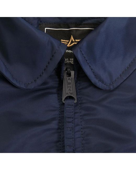 Alpha Industries Blue Bomber Jackets for men