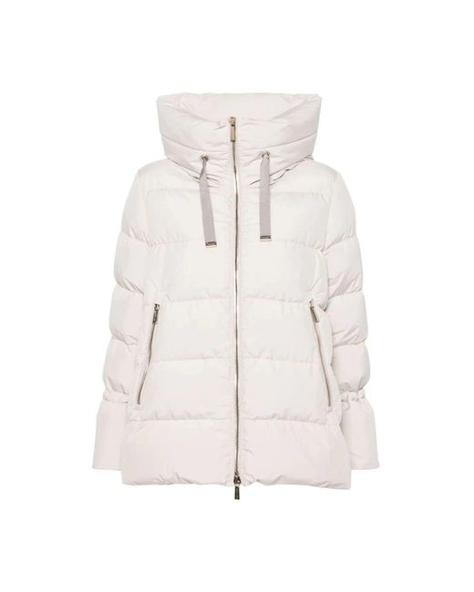 Winter Jackets Moorer de color White