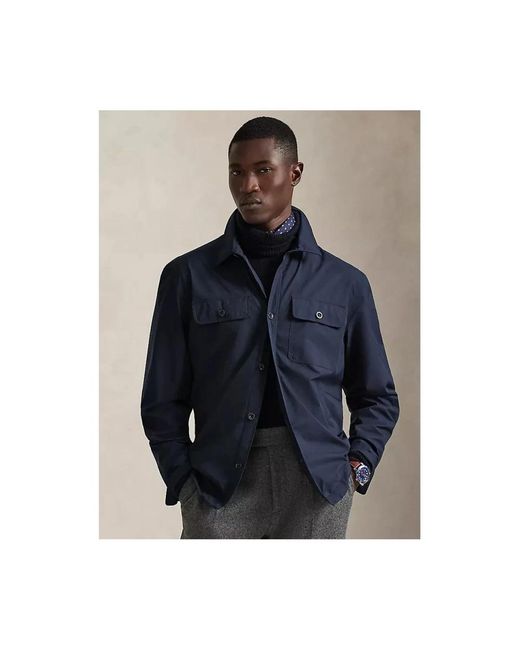 Polo Ralph Lauren Blue Light Jackets for men